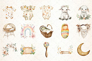 Baby Boho Clipart, an Illustration by DreamCafeArt (Thumbnail 3 of 5)