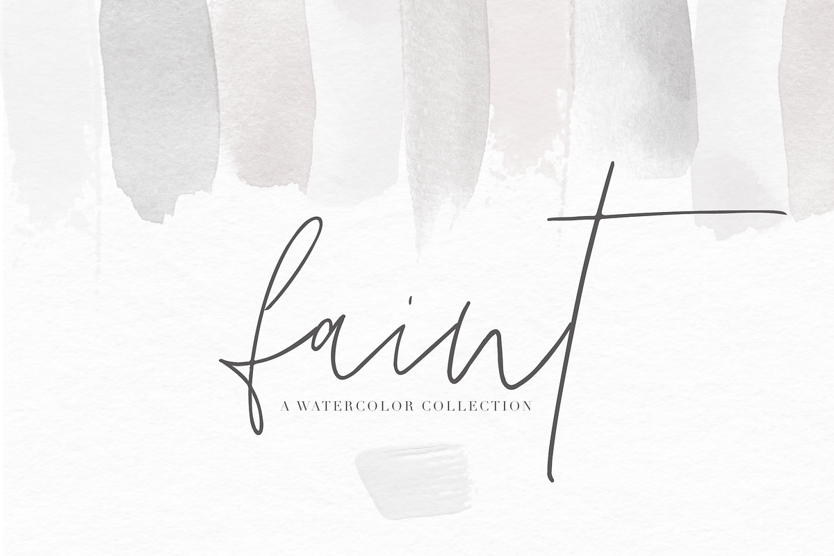 Watercolor Textures - Faint, a Texture Graphic by KA Designs