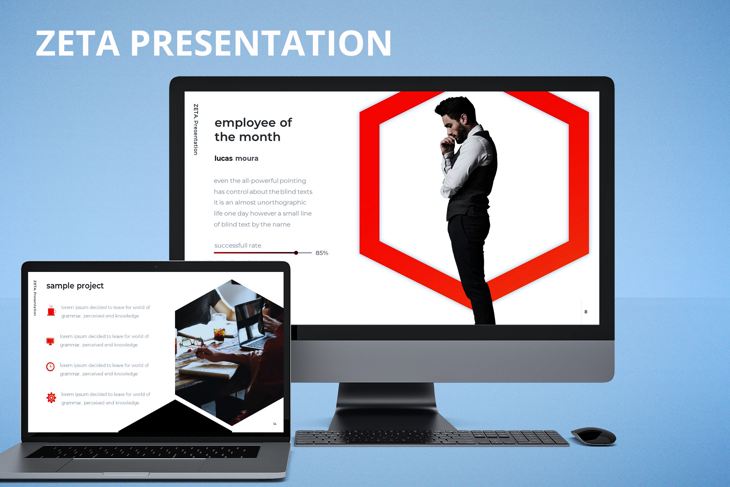 Zeta - Powerpoint Template, a Presentation Template by inspirasign