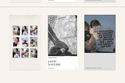 Film Aesthetic Instagram Templates, a Social Media Template by The Muza (Thumbnail 7 of 11)