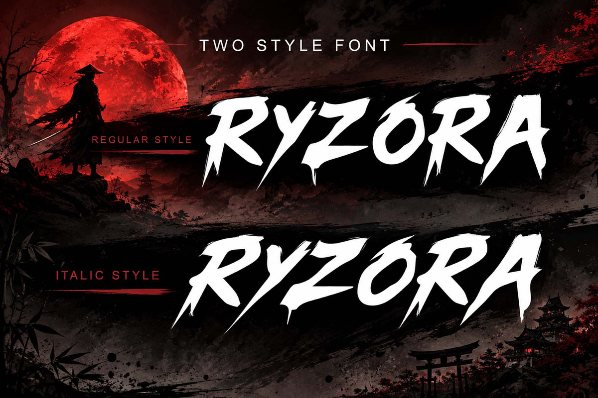 Ryzora Brush, a Handwritten Font by Yoga Letter (Photo 5 of 9)