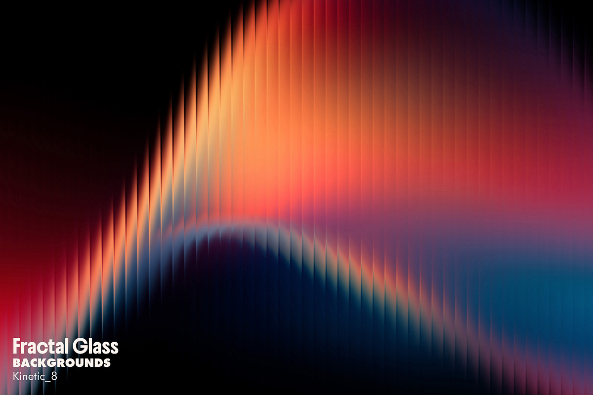 Vertical Fractal Glass Backgrounds, a Background Graphic by Freezerondigital (Photo 12 of 17)