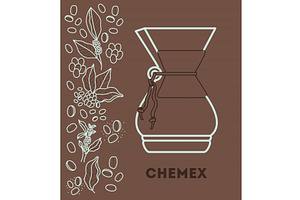 Coffee Chemex Card