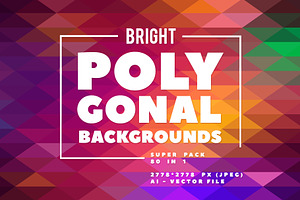 80 triangle backgrounds