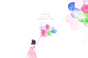 Romantic girl, a Person Illustration by Knysh Ksenya (Thumbnail 2 of 4)