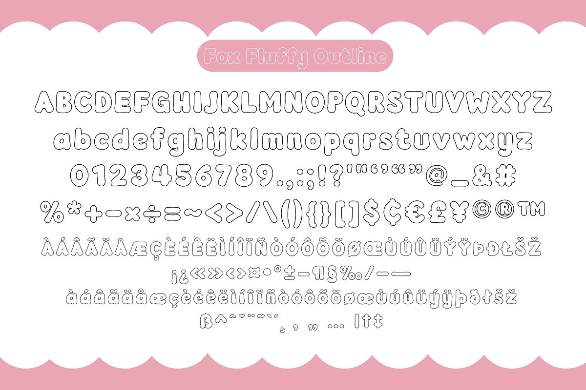 Fox Fluffy 5 Fonts Style, a Handwritten Font by Fox7 By Rattana (Photo 9 of 11)