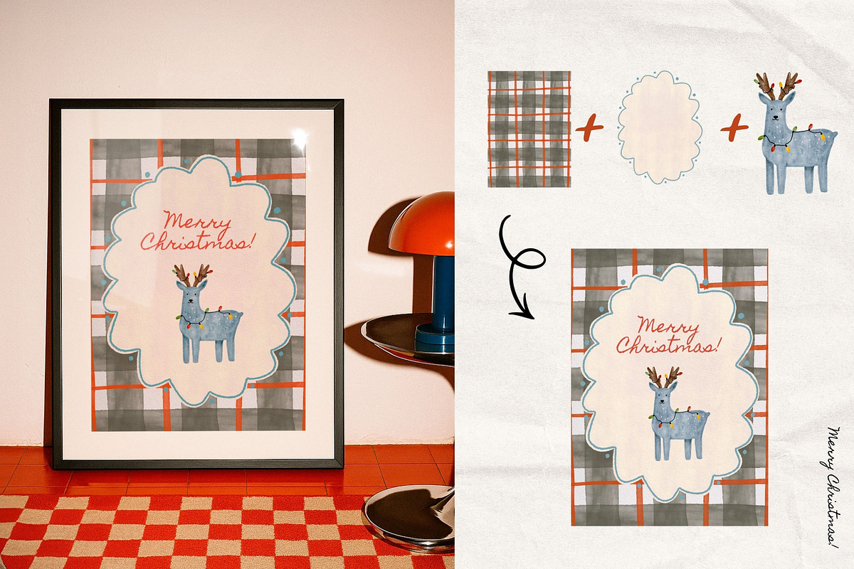 Christmas Series BUNDLE: All 5 in 1, a Seasonal Illustration by Veyla (Photo 37 of 72)