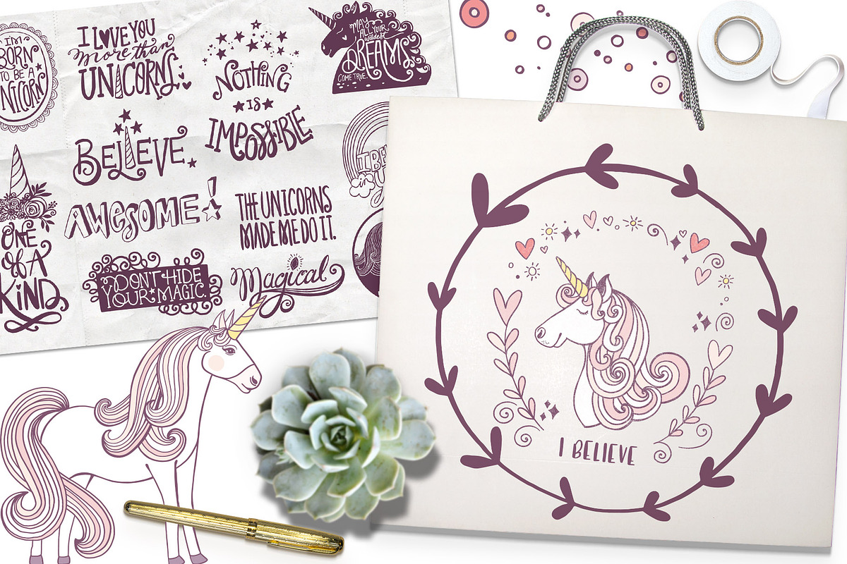 Unicorns and Rainbows, an Animal Illustration by Carrie Stephens Art (Photo 6 of 9)