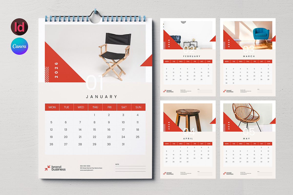 2026 Calendar Template | Canva