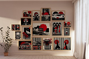 Soul of Japan Wall Art Collection, a Decorative Illustration by PrintablesByFranklyn (Thumbnail 2 of 8)