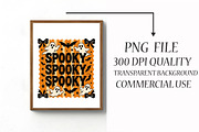 Spooky Halloween,Cute Ghost Png, an Illustration by Libby Wishes (Thumbnail 4 of 6)