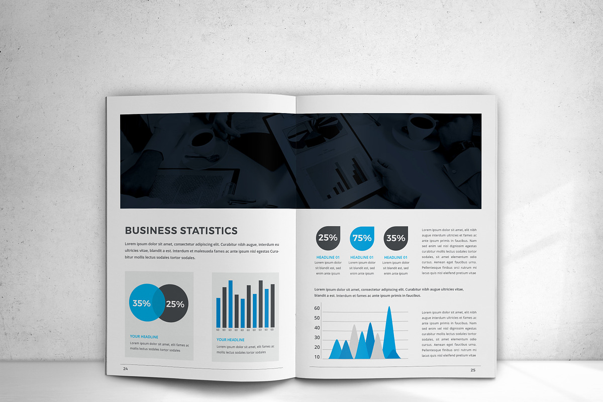 The Annual Report, a Brochure Template by design_pick (Photo 18 of 22)