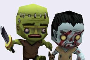 3DRT - Chibii Monsters