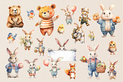 125 Spring Easter PNG Illustrations, a Seasonal Illustration by Graphicdome (Thumbnail 6 of 16)