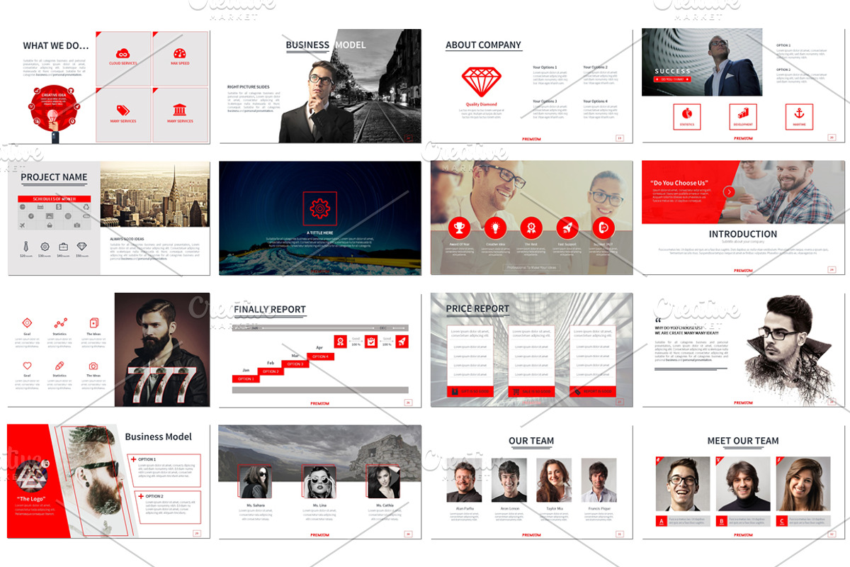 Miracle Powerpoint Presentation, a Presentation Template by UniqueStudio (Photo 5 of 13)