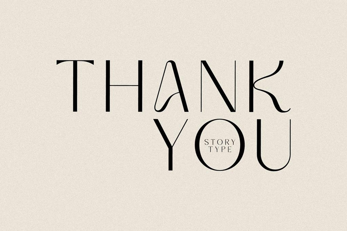 Gaqire Stylish Display Typeface, a Sans Serif Font by Storytype Studio (Photo 14 of 14)