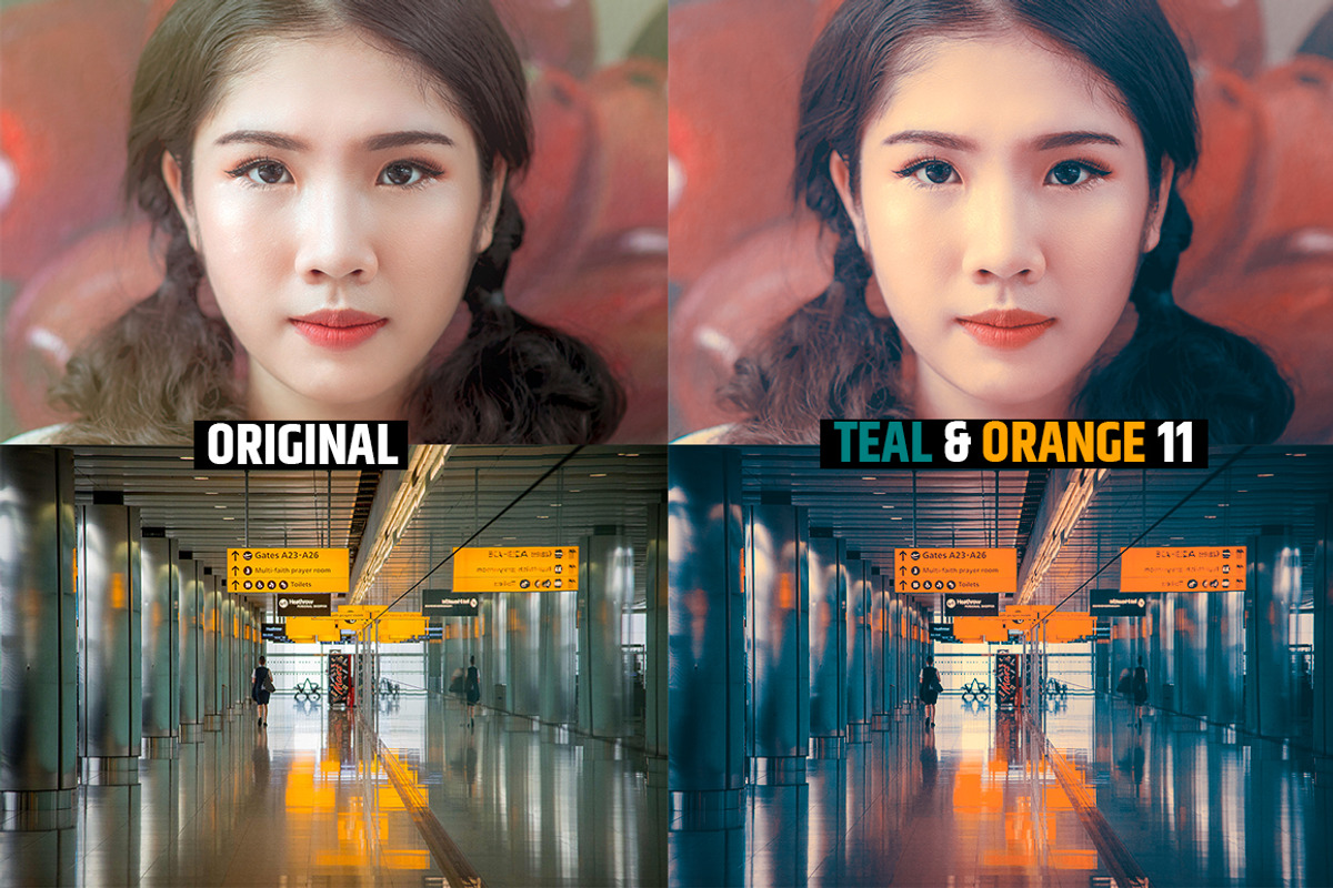 Orange & Teal 30 Cinematic FILM LUTS, a Plug-in Add-On by WeLovePresets (Photo 43 of 61)