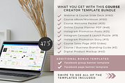Course Creator Bundle Canva Template, a Presentation Template by Designs by Darowan (Thumbnail 7 of 10)