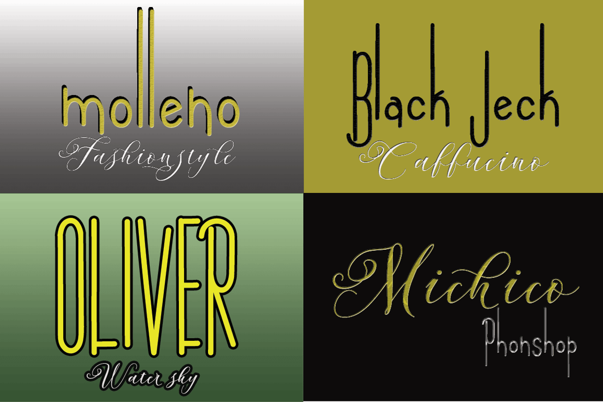 Andeglei, a Script Font by Letter-P (Photo 11 of 17)