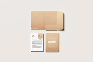 Flyer Folder Mockup