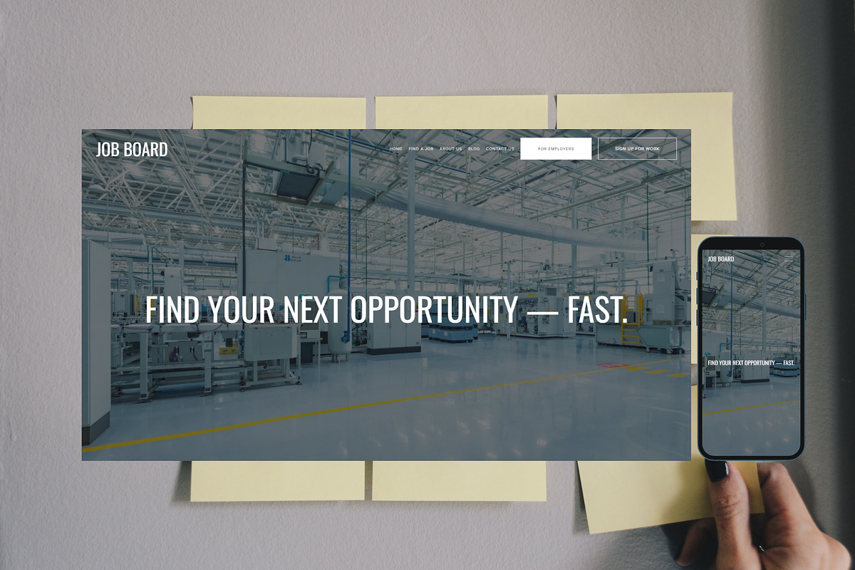 Job Board - Squarespace Template preview 6
