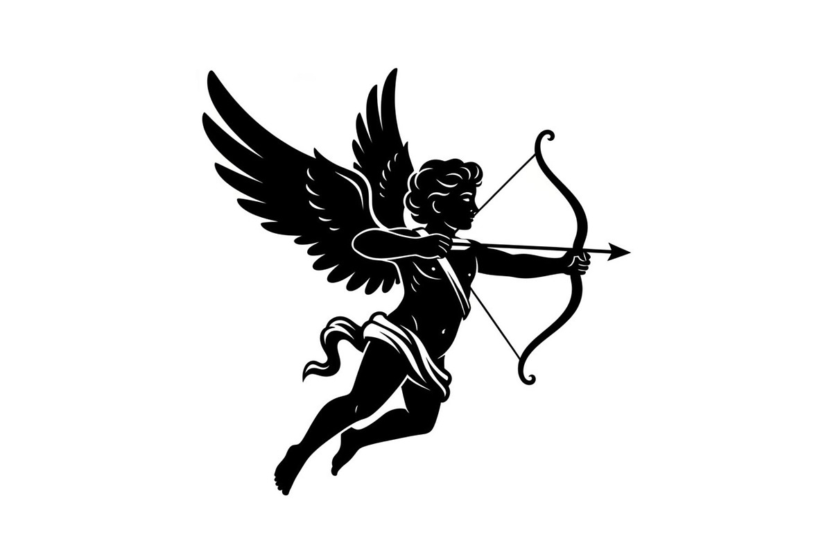 Cupid Angel Valentine Vector Bundle, an Illustration by jahid234 (Photo 34 of 47)