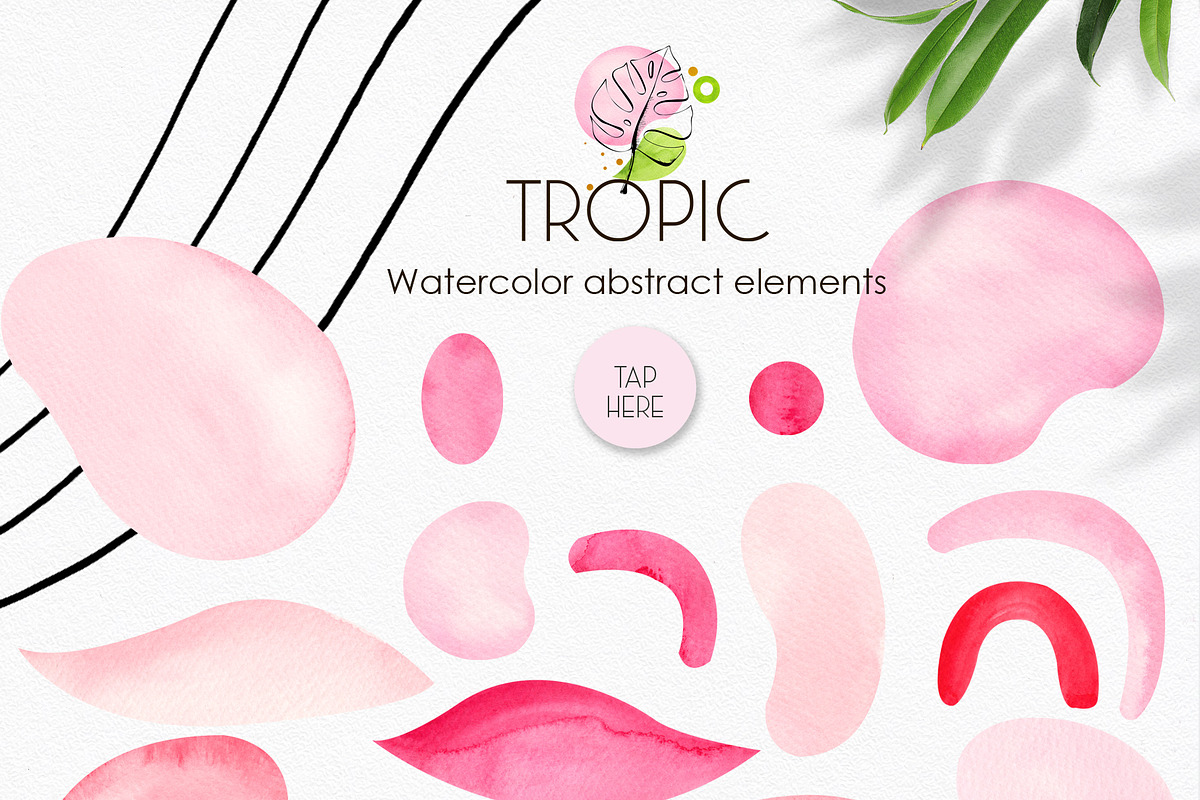 Tropical Line Abstract Art, an Object Graphic by Ana-Sakuta (Photo 18 of 20)