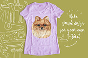 Breeds of dogs - watercolor. Part 2, an Animal Illustration by KatBranchArt (Thumbnail 3 of 5)