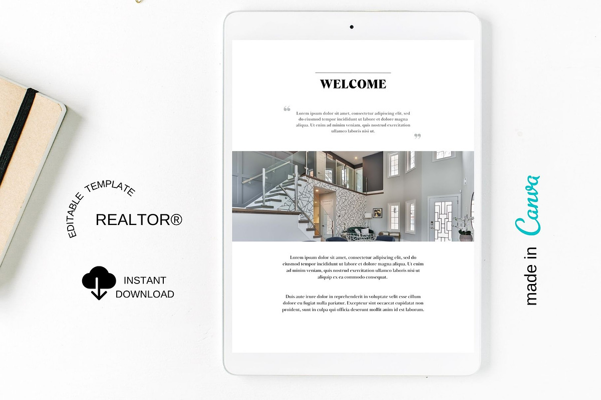 Pre-Listing Presentation Real Estate, a Brochure Template by MediaKitTemplates (Photo 4 of 8)