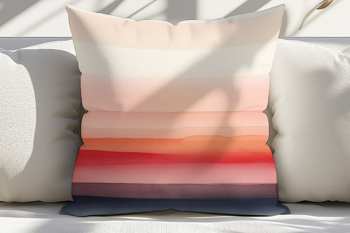 Sunset Ombre Watercolor Art, a Background Graphic by Flourish Spark (Photo 6 of 7)