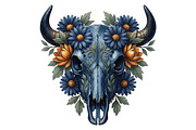Western Cow Skull PNG, an Illustration by CraftArtStudio (Thumbnail 1 of 4)
