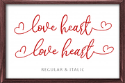 love heart, a Script Font by AMINMARIO (Thumbnail 6 of 7)