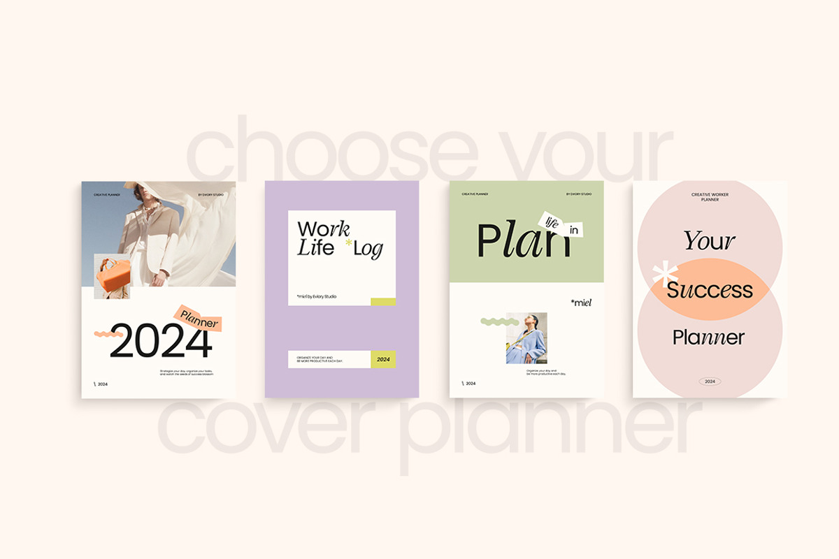 MIEL 2024 Planner and Journal, a Magazine Template by Eviory (Photo 4 of 10)