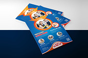 Cleaning Service Flyer Template, a Stationery Template by Ultimate Template Shop (Thumbnail 4 of 6)