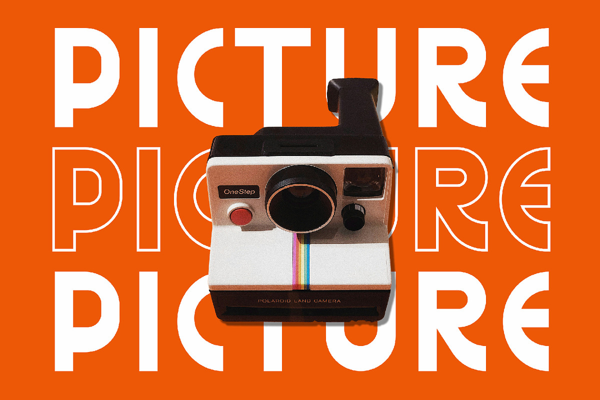 Rusterd  Retro Sans Font, a Sans Serif Font by AQR Studio (Photo 5 of 7)