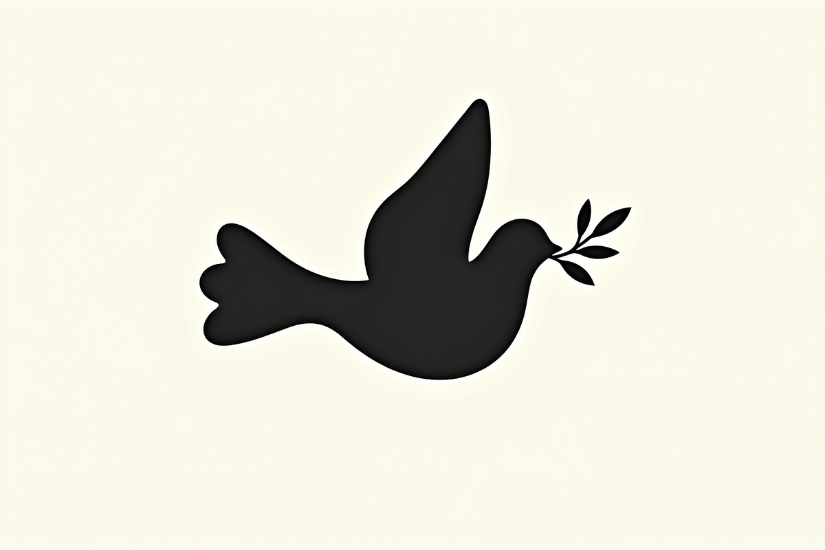 Peace Dove Silhouette Bundle, an Illustration by BIPLOB EXPERT (Photo 4 of 21)