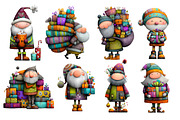 Whasicimal Santa  clipart, an Illustration by Designworld (Thumbnail 2 of 5)