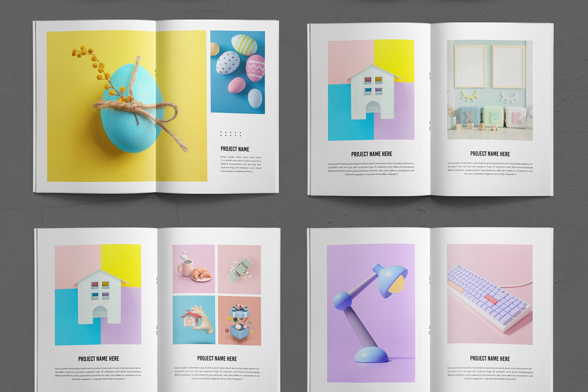 Portfolio Magazine Template, a Magazine Template by ContestDesign (Photo 3 of 3)