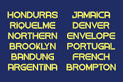 Powery - Sporty Display Font, a Sans Serif Font by StringLabs (Thumbnail 7 of 8)