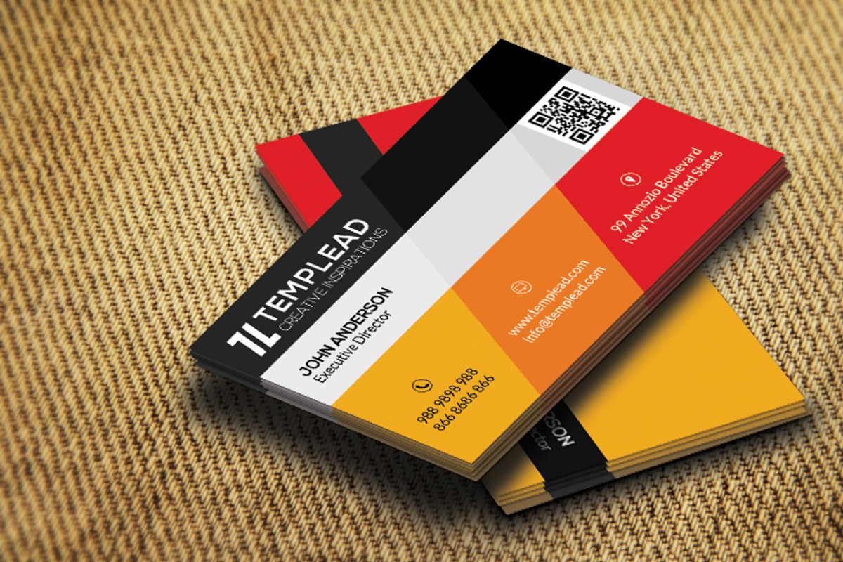 Corporate Business Card CM181, a Business Card Template by annozio (Photo 2 of 3)
