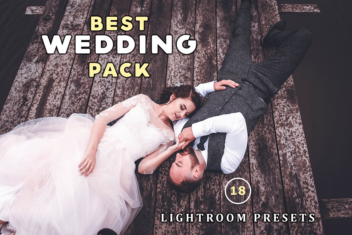 Best Wedding Pack Lightroom Presets, an Action Add-On by Art Zooted (Photo 1 of 9)