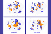 Isometric Concept Illustration Kit, a Templates & Theme by alexdndz (Thumbnail 16 of 26)