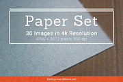 Paper Textures Backgrounds Set, a Texture Graphic by Backgrounds Store (Thumbnail 1 of 4)