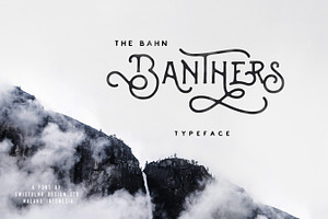 Banthers Typeface