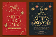 Christmas Flyer Template, a Templates & Theme by Designbuys (Thumbnail 1 of 5)