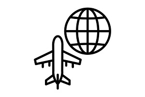 International Line Icon, an Icon by Pexelpy