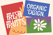 Natural Imperfect Whimsical Display, a Sans Serif Font by Typetemp Studio (Thumbnail 6 of 14)