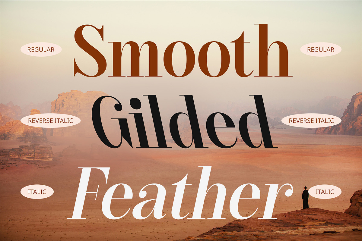 CS Lobelia – Classic Font, a Serif Font by Craft Supply Co. (Photo 5 of 8)