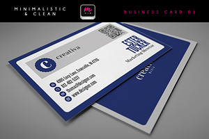 Clean Business Card Template 01