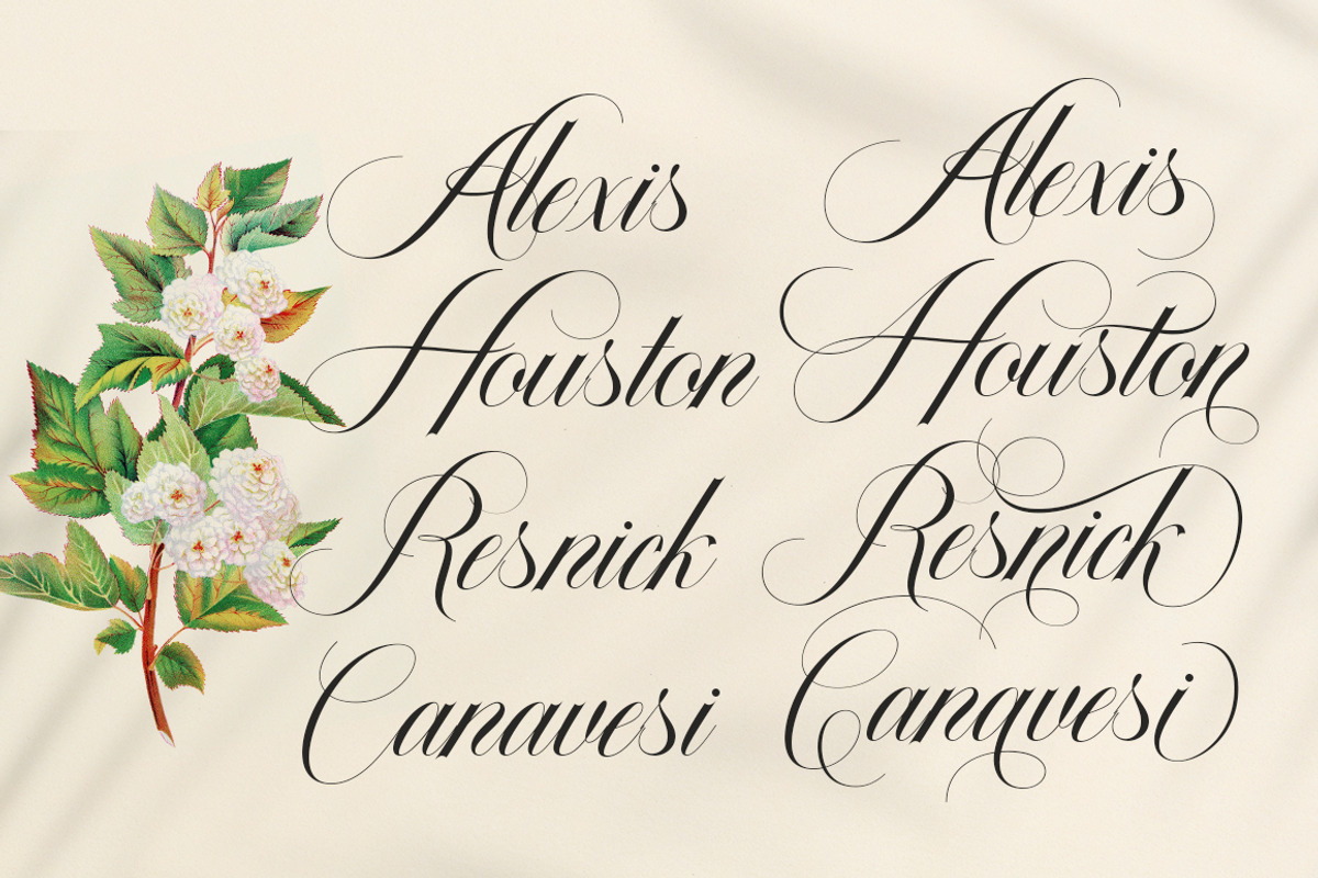 The Dellgado, a Script Font by Pista Mova